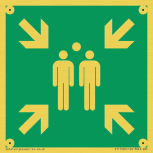 E007 safe condition evacuation assembly point